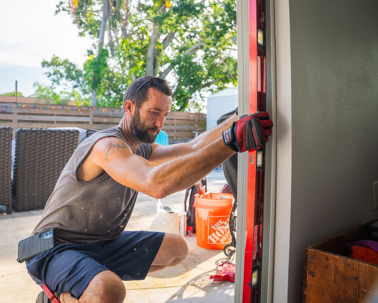 Gulf Coast Windows & Doors team at work
